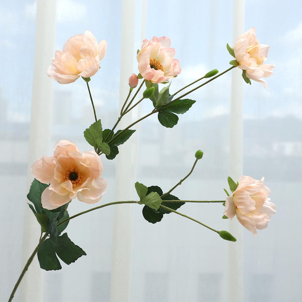 

Simulation bouquet anemone, living room home decoration wedding layout simulation fake flower