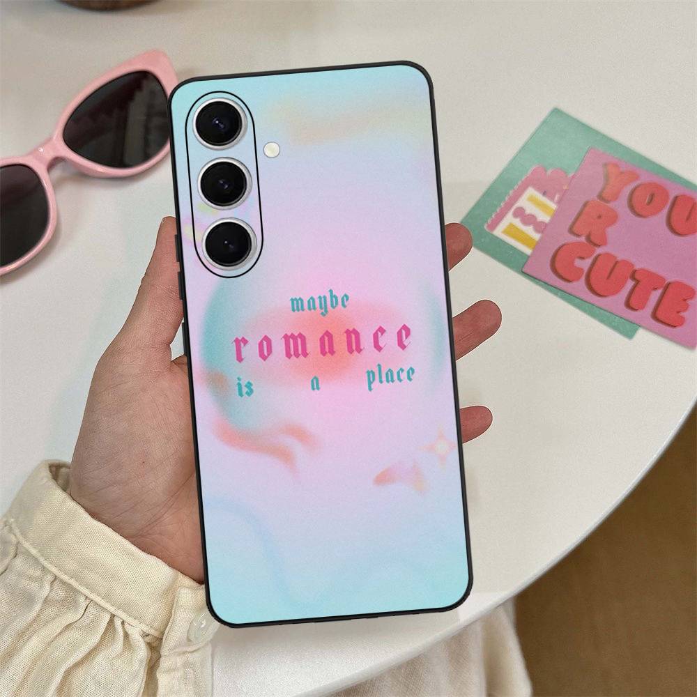 

Band F-Fontaines DC Romance Phone Case For Samsung S 24 fe 25 Ultra plus 20 lite 21 30 22 23 24 22 Ultra 5G Fundas Samsung S21Ultra