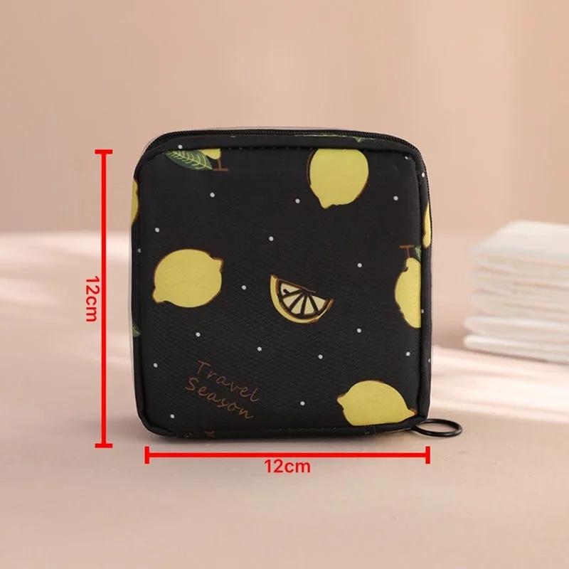 Women Girls Tampon Storage Bag Cosmetic Bag Organizer Bag Organizer Case Sanitary Pad Pouch Napkin Cosmetic Bags Tampon Holder