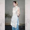 JK&JS Modern Chinese Acetate Qipao Dress