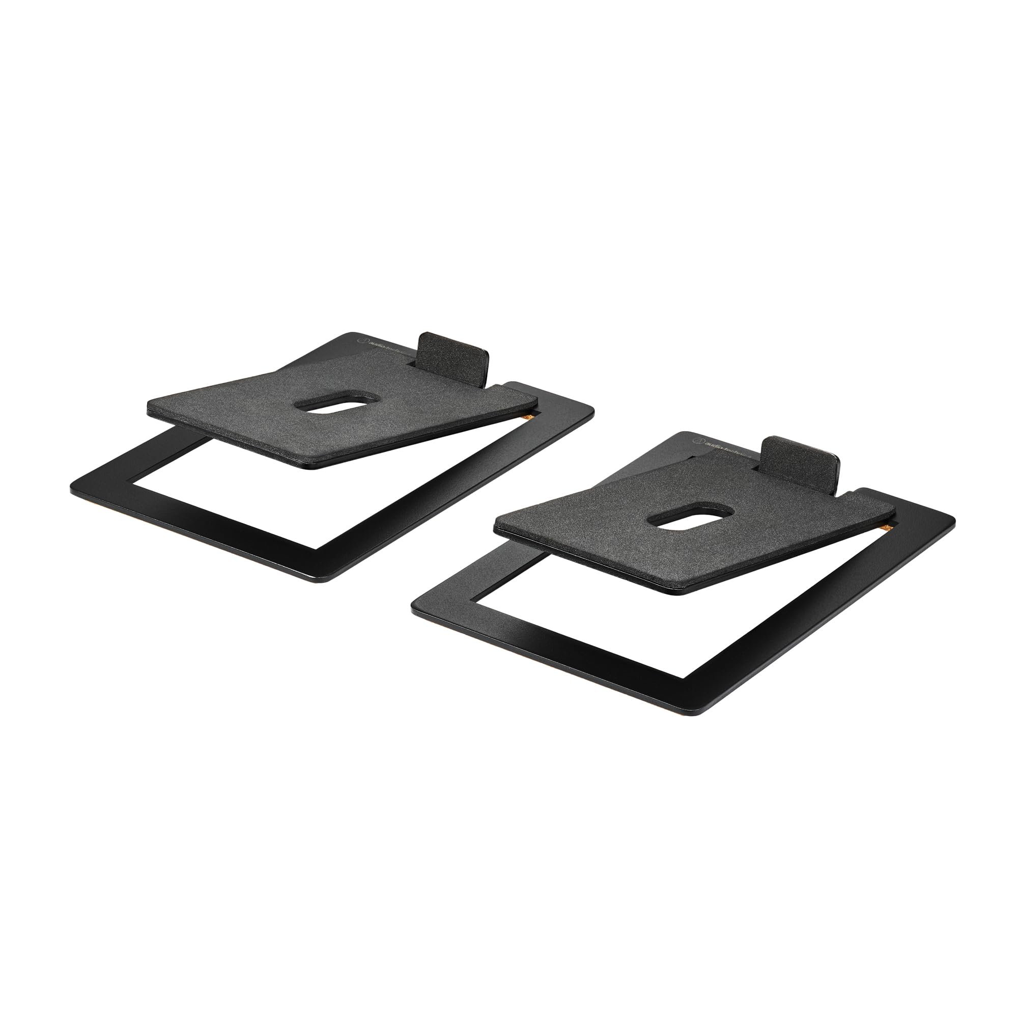 

Audio-Technica AT-ST3 Tabletop Speaker Stands, Bookshelf Style, Black (Pair) [Compatible with AT-SP3X and Other Models, Weight Capacity 3.0kg] чёрный