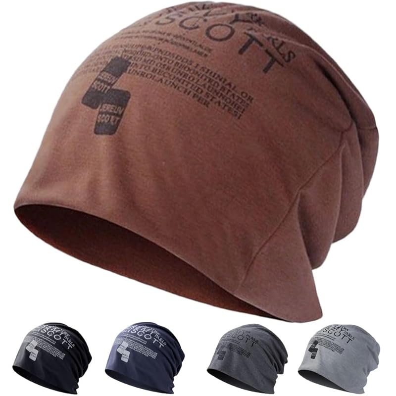 

[WONEY] knit hat men s ladies spring summer autumn Thin knit watch beanie knit cap large size hat Stretchability breathable Doesn t get stuffy hat UV
