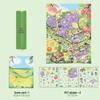 Micro Ink 3D Cartoon Decompression Stickers for DIY Miniature Scene Journals