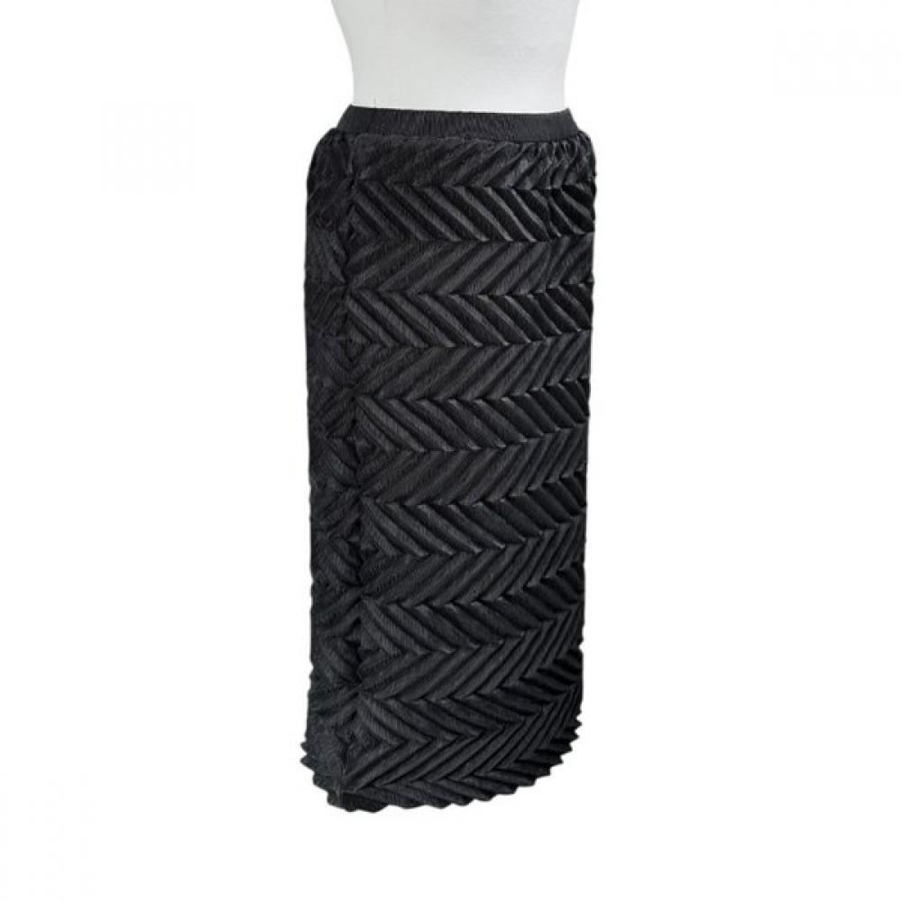 Specchio Pleated Skirt Zigzag 441 238