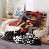 New 3D Printed Flannel Blanket Featuring R-RBD band/K-POP Style, Perfect for Home Use, Sofa Beds, or As a Birthday Gift.