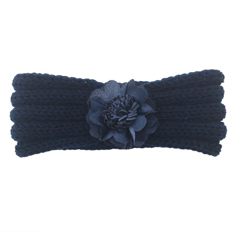 New Baby Hair Accessories Autumn and Winter Warm Headscarf Children's Knitted Headband Hand-woven