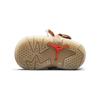 Travis Scott x Air Jordan 6 Retro TD British Khaki Dětské tenisky Tan Sail Bright-Crimson DH0692-200