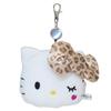 Sanrio Plush Pass Case Hello Kitty Brown