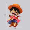 Hot sold One Piece Anime Figure Sitting Laughing Luffy Action Figures Kawaii Sanji Zoro Figurine Collection Toys Doll Gift Model