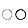 For BMW R Ninet Pure Scrambler Urban 2017-21 Compatible CNC Motorcycle Speedometer Bezel Gauge Ring Tachometer Trim Cover Black