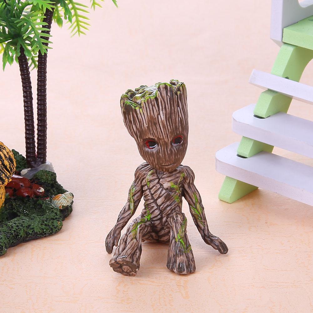 

ПВХ действий рисунок Галактика сидит дерево человек модель Baby Игрушка Обои декор подарок