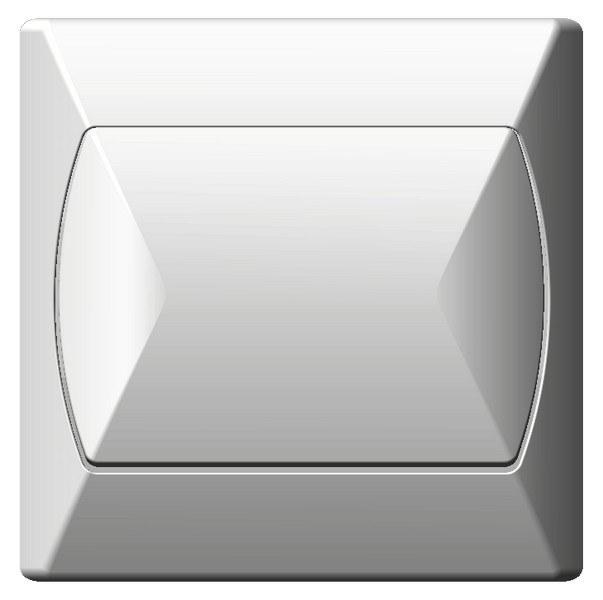 Single-pole switch ACCENT WHITE