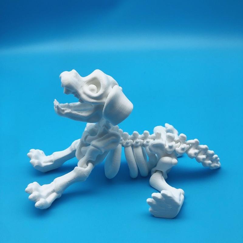 3D Printing Skeleton Sausage Dog Statues, Sausage Dog Bone Dog Ornaments, Skeleton Dog Statues, and Movable Puppy Ornaments