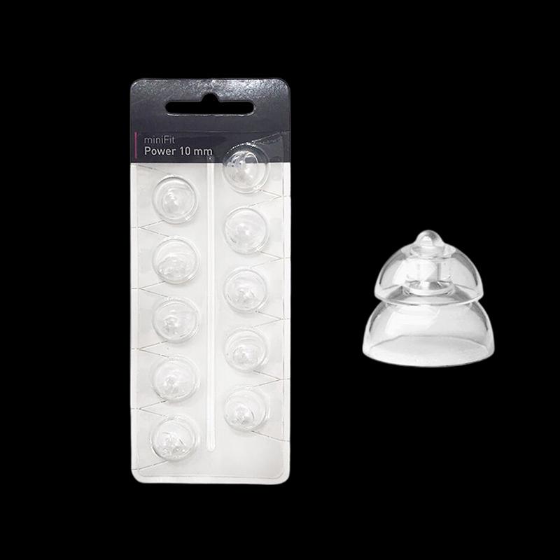 10Pcs Hearing Aids Earplugs Domes Silicone Open Fit Ear Tips Replaceable Hearing Aid Accessory 6/8/10/12Mm Hearing Impairments