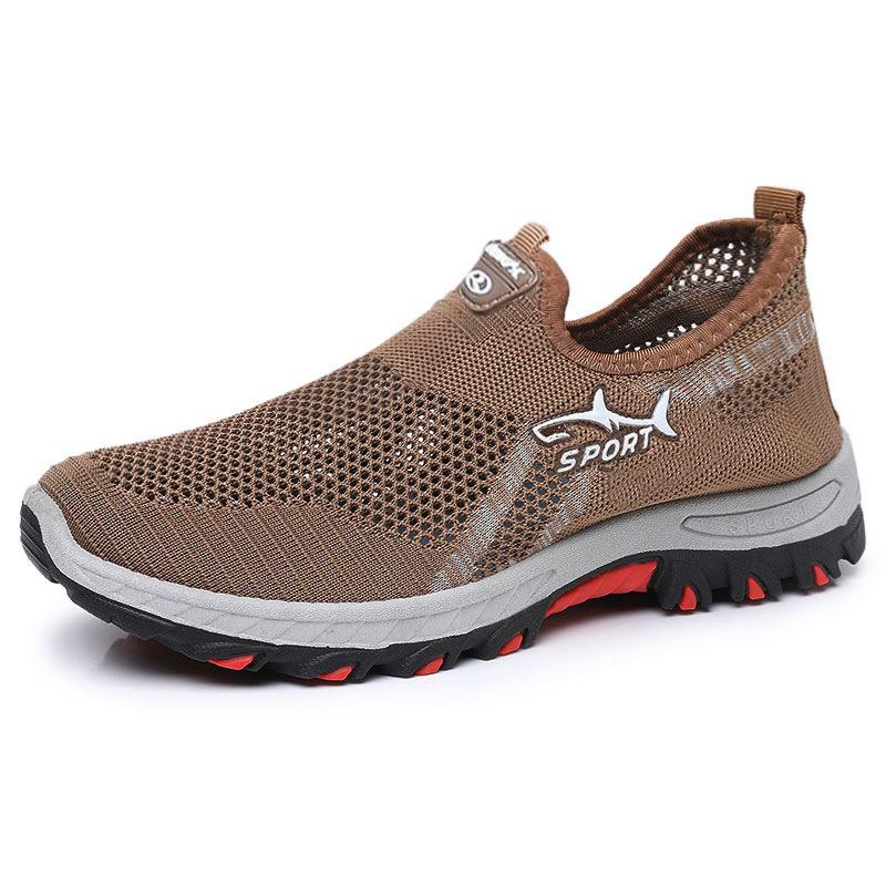 Herren Sommer Sneaker Sportliche Herren Mesh Schuhe atmungsaktive Sportschuhe Canvas leichte Sneaker günstige Schuhe Ausverkauf