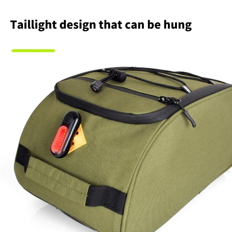 Fahrradpacktaschen mit großem Fassungsvermögen Gepäckträgertasche Radfahren Trunk Tasche Fahrrad Rücksitze Heckaufbewahrungstasche Gepäckträger Beutel