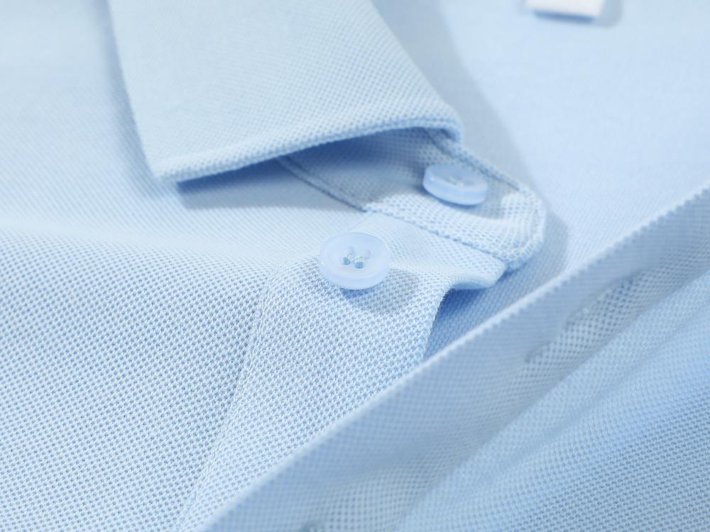 Solona Ice Silk Collared Polo T-Shirt for Office and Group Wear, Short Sleeve with Logo Print.