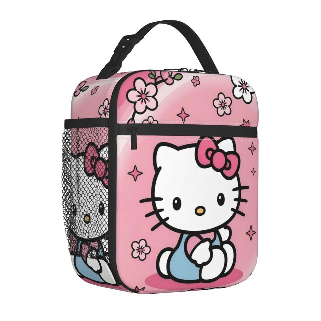 Cartoon Animation Picnic Bag, Primary And Secondary School Students Lunch Bag, Large-Capacity Handbag