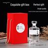 Elegant 500ml Transparent Glass Wine Bottle - Ideal for Homemade Wine, Weddings, or Special Events