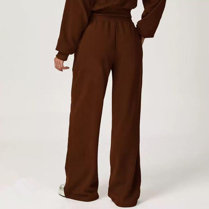 Oiob Loose Yoga Pants Outwear 2025 New Arrival Loose Pants Fall and Winter High Waist Casual Track Sweatpants Straight-Leg Pants Female