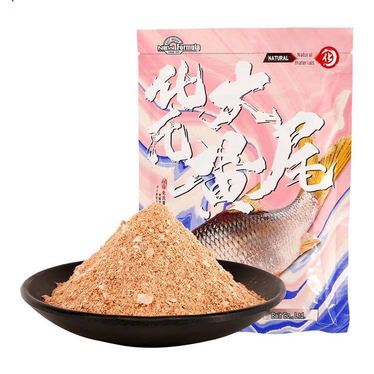 

Hua Shi Big Yellowtail Fish Bait, Fishy Aroma, 150g Pack, 100 Bags