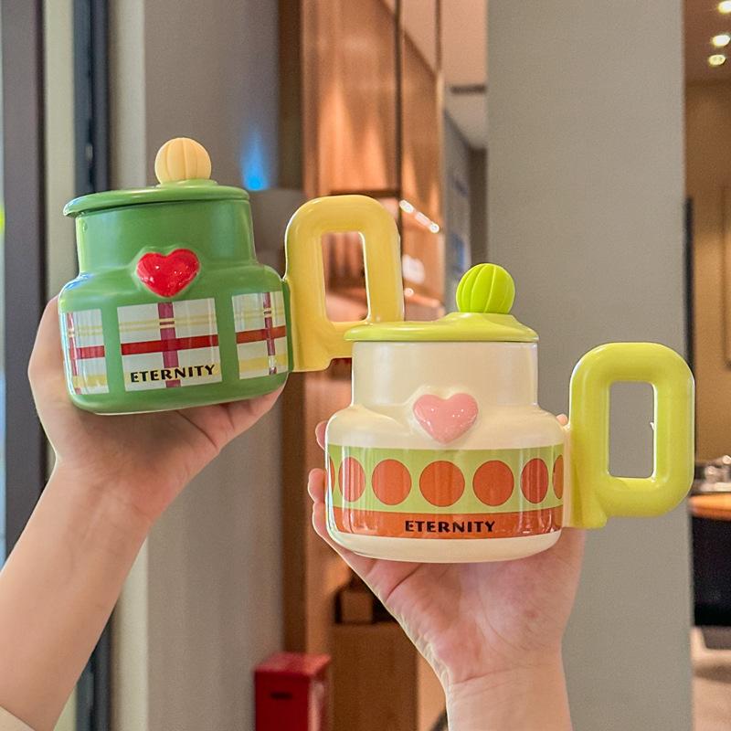 Creative Cute Love Cup for Girls’ Birthday Gifts for Children’s Best Friends with Small Gifts Practical Souvenir Gift Box