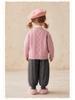 2025 Winter Mädchen Süßer & Vielseitiger Strickcardigan aus Merinowolle