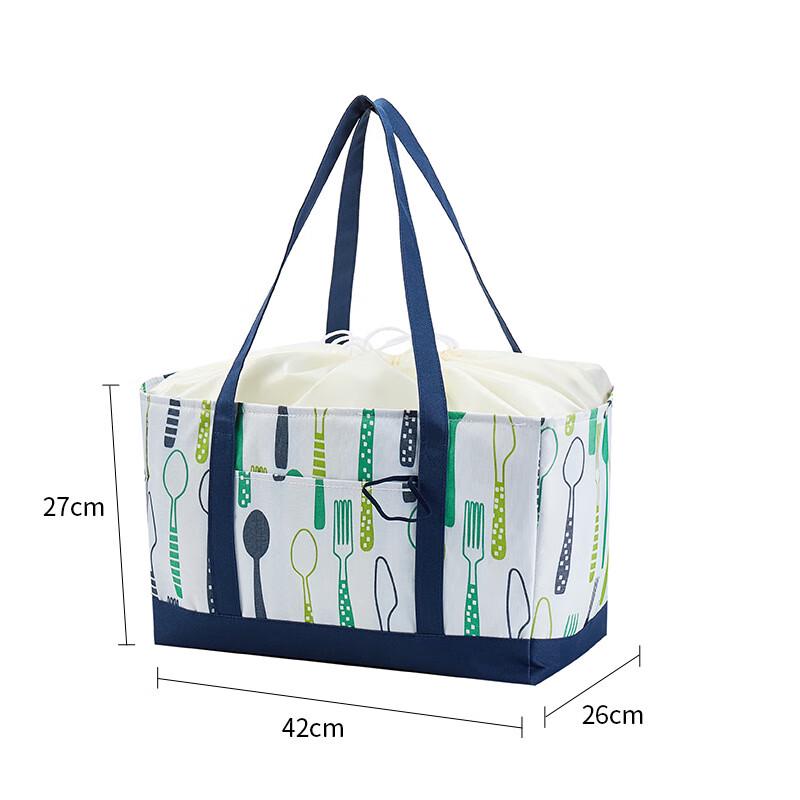 Foldable Insulated Shopping & Picnic Bag