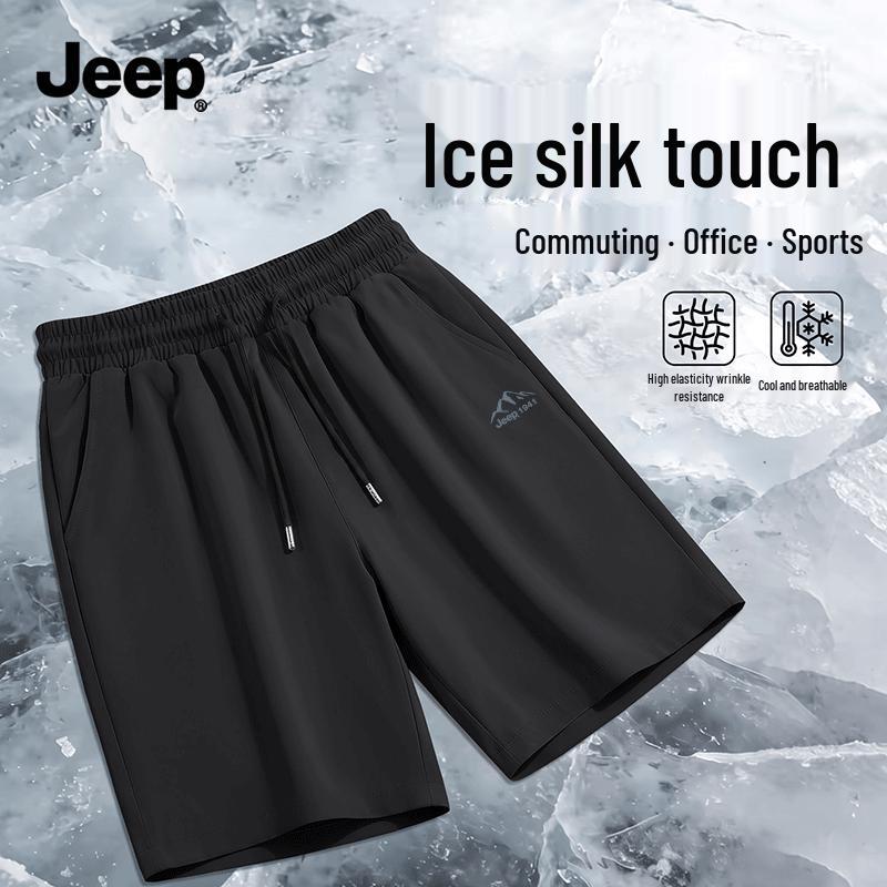JEEP Men s Outdoor Quick-Dry Athletic Shorts 3XL чёрный