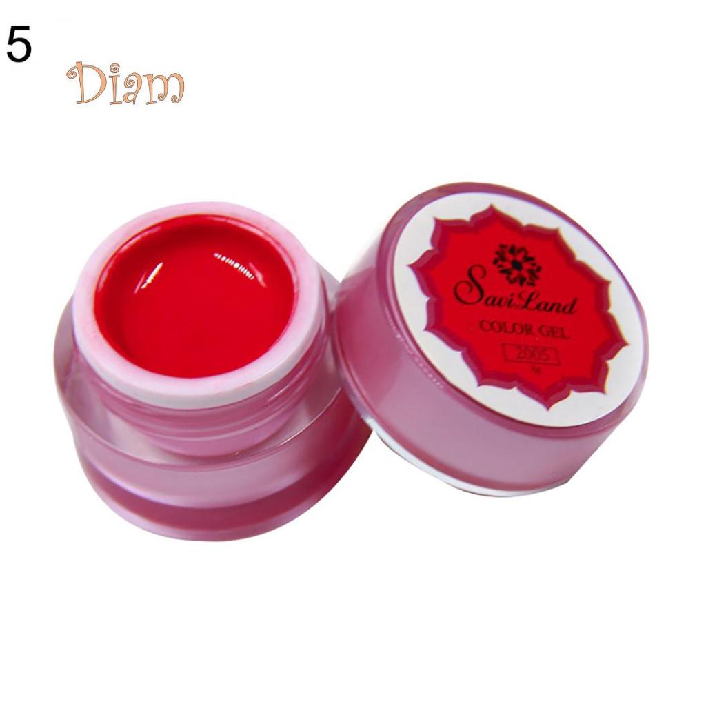 Diamo Soak Off UV LED Gel Polish Long Lasting Nail Varnish Base 3D Painting Lacquer