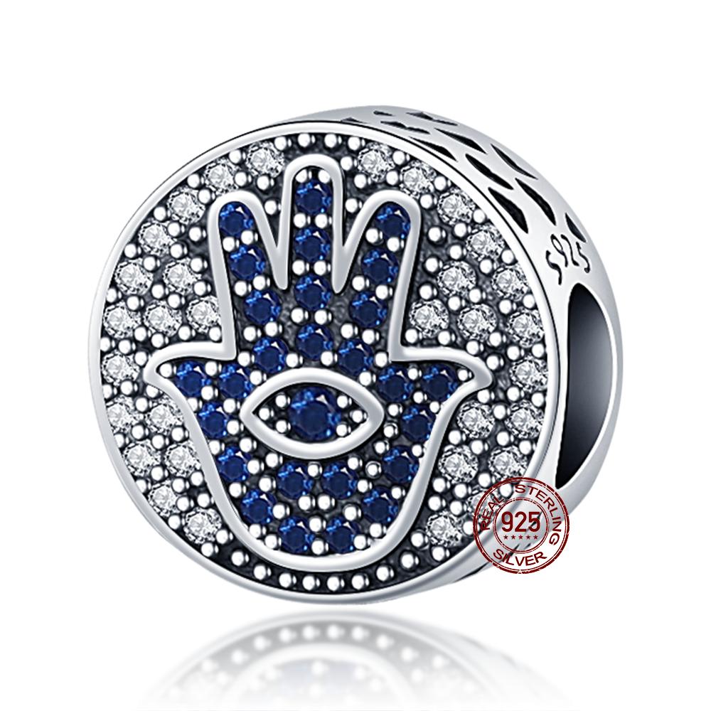 Copper Cross Bible Dove Holy Blessing Demon Eye Shiny Charm Bead Fit Pan Original Bracelet Diy Exquisite