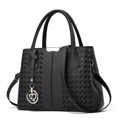 Women's Bag New Trendy Large Capacity Hand Embroidered Thread Shoulder Messenger Bag