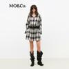 MO&Co. Plaid A-line Shirt Dress