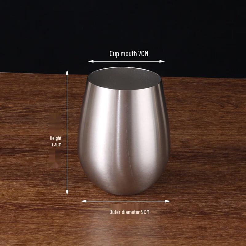 

SHANGQI 304 Stainless Steel Eggshell Tumbler with Lid