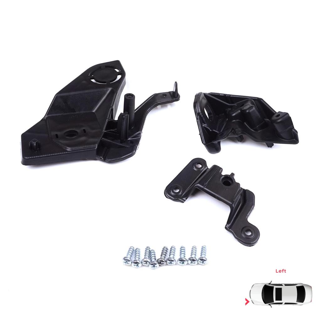 BHL581-1 Headlight Holder Mount Repair Bracket Tab Set Left Side for Peugeot 208 E-208 MK2 P21 2008 E-2008 MK2 P24 2019-On