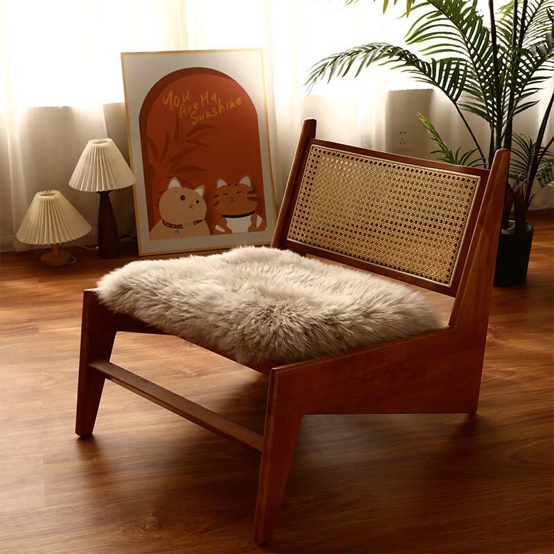 Handun Square Wool Seat Cushion