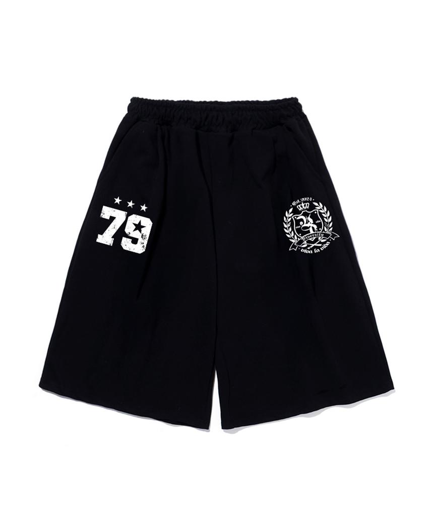 Bibalabida Fade Wide Bermuda Sweatpants