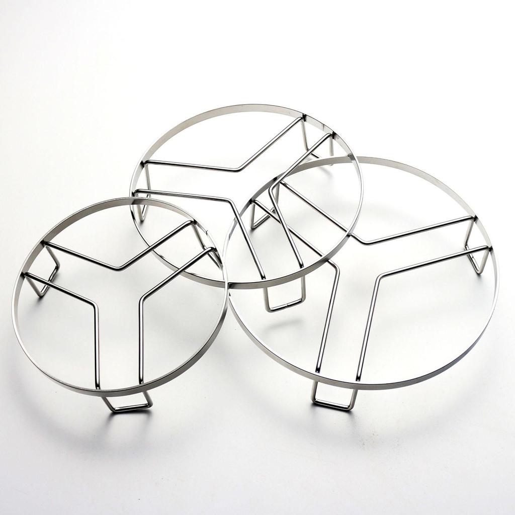 Stainless Steel Multi-Functional Steamer Rack - Food Grade Steaming Plate for Eggs and Vegetables