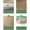Cardboard Cat Scratcher Durable Bowl-shaped High-Density Scratch Pad for Indoor Cats Furniture Scratching Pads for Indoor Cats