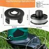 J1UL1N 4 Replacement Spools + 1 Trimmer Cover + 1 Spring For Makita