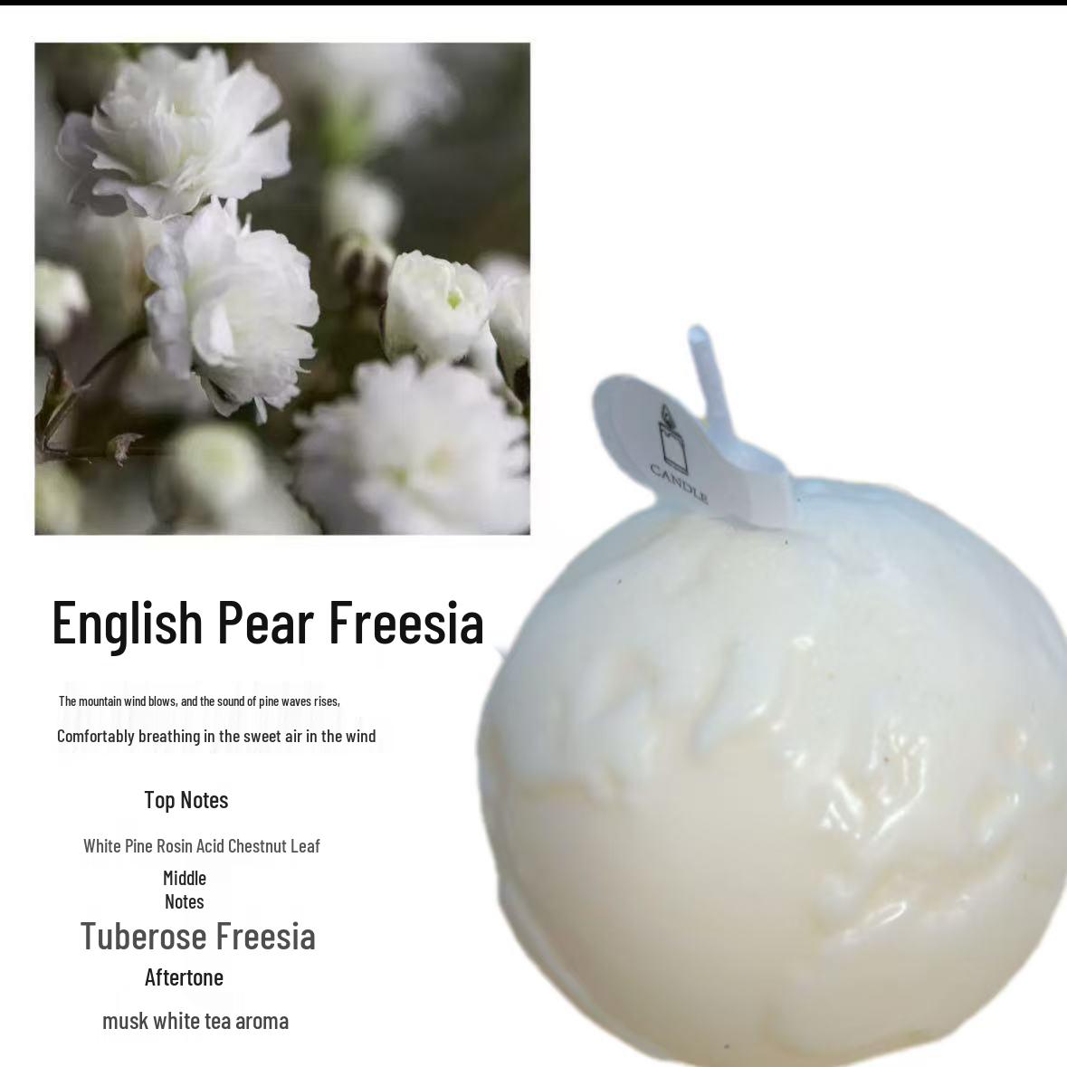 

Mid-Autumn Moon-Shaped Handmade Scented Candle Gift