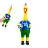 Learning Educational Games 2 Years Rubber Chicken Toy Chicken Toy Rubber Chicken Dog Toy Spoof Gift Present Eye Catching Football Design