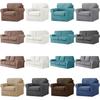 Elastic Polyester Sofa Cover For One Two Three Seat Sofas With Antiwrinkle And Easy Clean Functionality