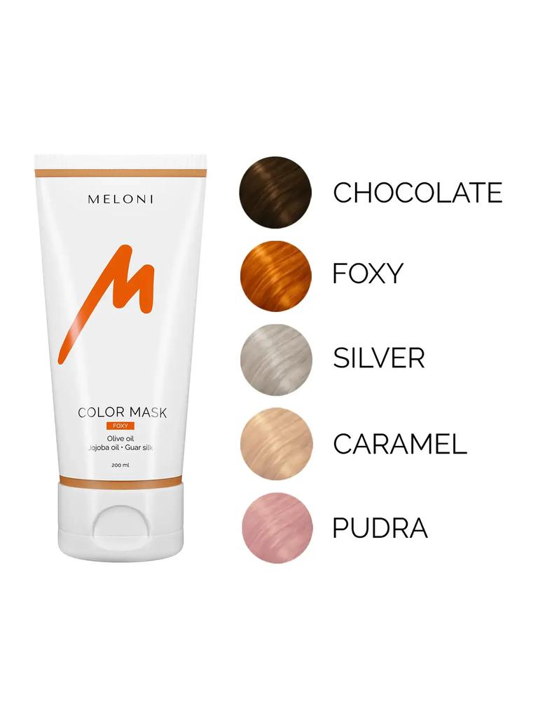 Tönungsmaske für Haare Rot Color Mask Foxy Meloni 200 ml