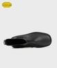 Firenze Atelier [Vibram] Minimal Line Pull-Up Leather Chelsea Boots 9900 [Shine Black]