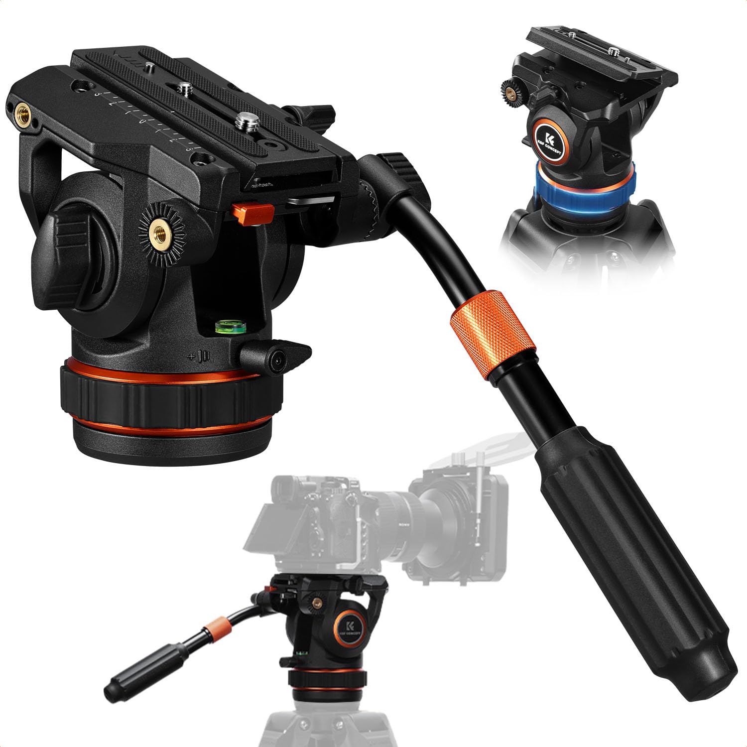 

Concept Hydraulic Camera Tripod Head for SLR Cameras BV50 K&F