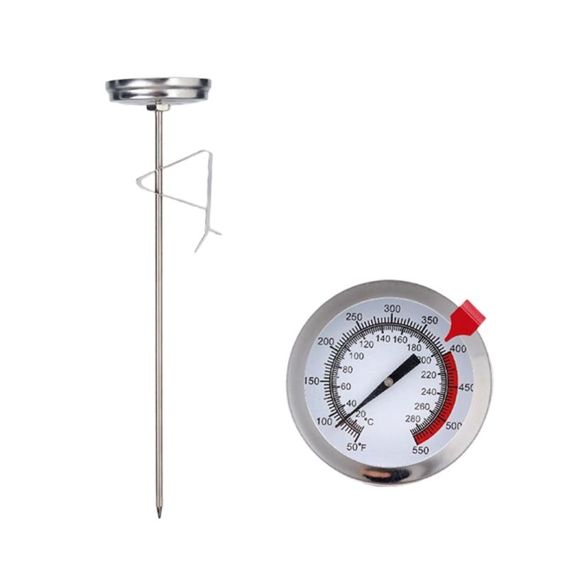 Термометры для духовки с большими циферблатами, Термометры для гриля, Термометры для готовки 280°C для BBQ, выпечки, Крючковые термометры