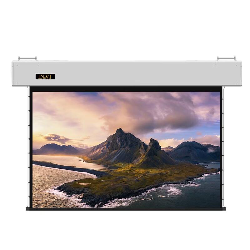 IN&VI 110-inch 16:9 Electric Projector Screen with Remote