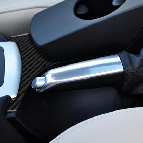 Carbon Fiber Car Center Gear Shift Lower Panel Cover For BMW X3 E83 2004-2010