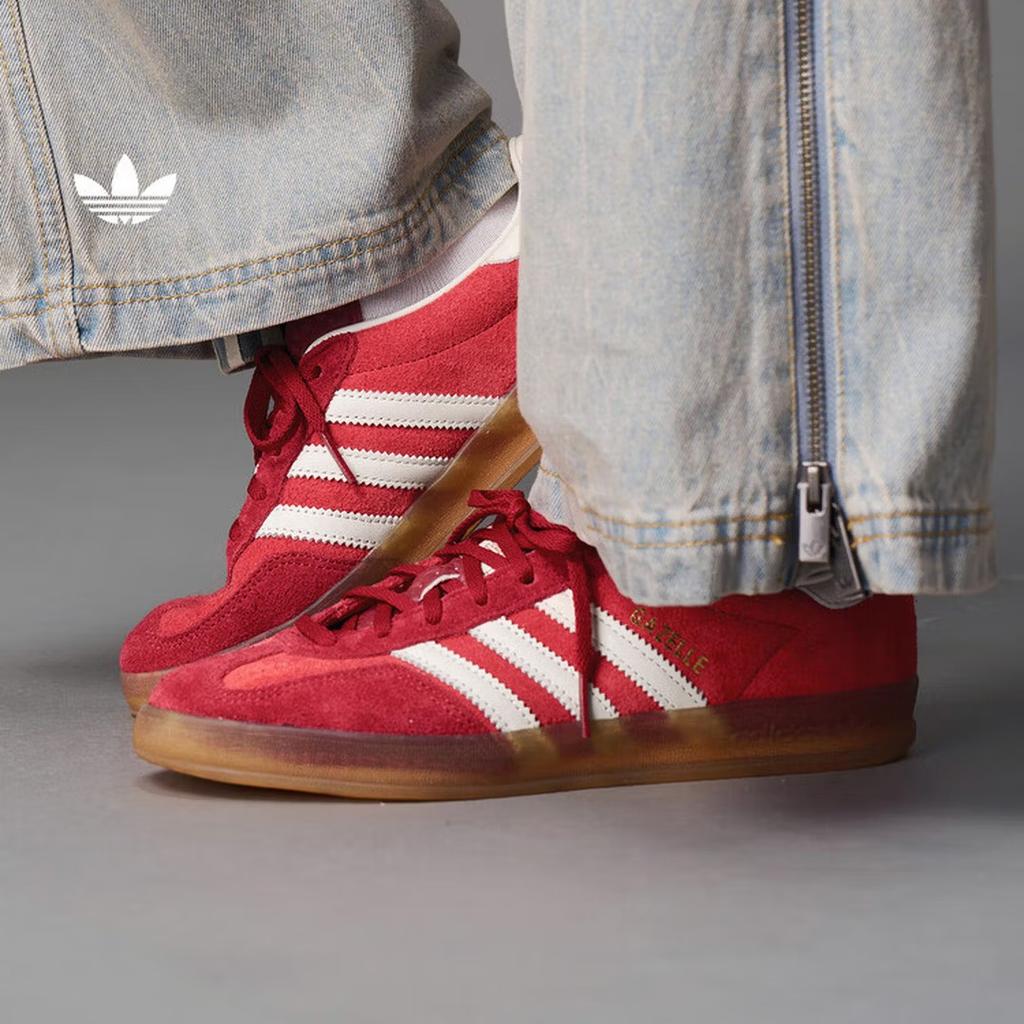 Adidas T-style Shoes GAZELLE INDOOR Vintage Sneakers Training Shoes Adidas Clover IE1051